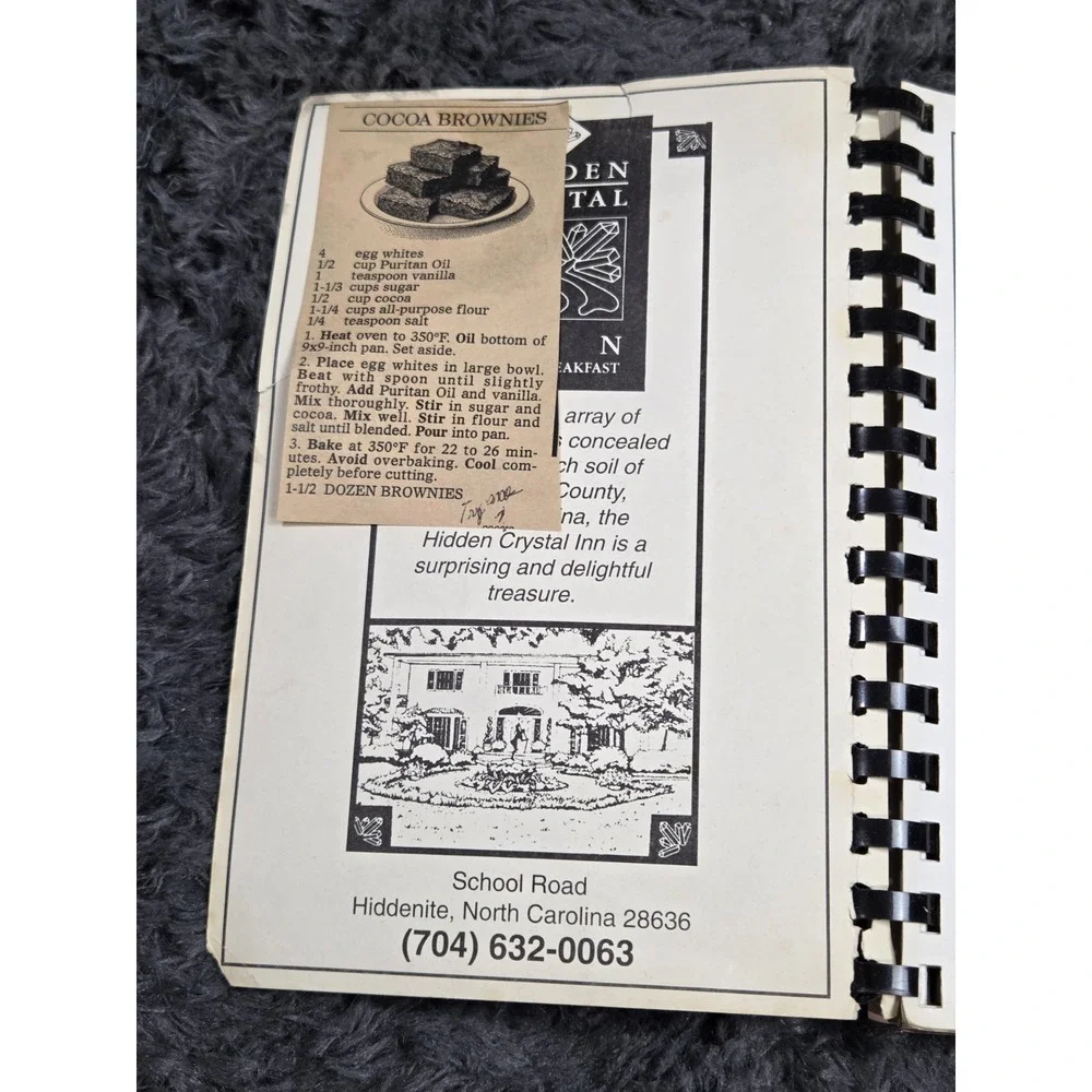 Ladies Auxiliary To V.F.W. Hiddenite,‎ North Carolina Cookbook 1991 Post 10000